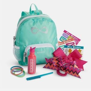American Girl Nfinity Cheer Set Backpack Bows